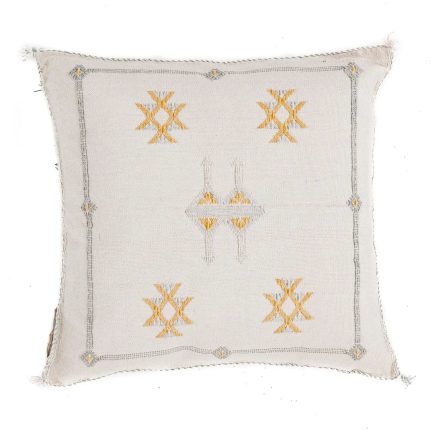 White Sabra Cover 50cm x 50cm Authentic Pillows