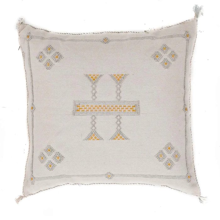 White Sabra Cover 50cm x 50cm Authentic Pillows