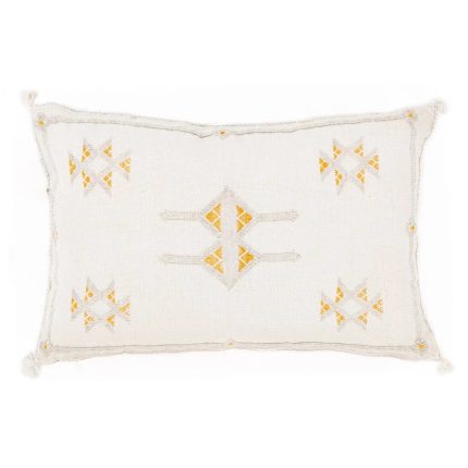 White Sabra Cover 60cm x 40cm Authentic Pillows