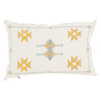 White Sabra Cover 60cm x 40cm Authentic Pillows