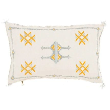 White Sabra Cover 60cm x 40cm Authentic Pillows