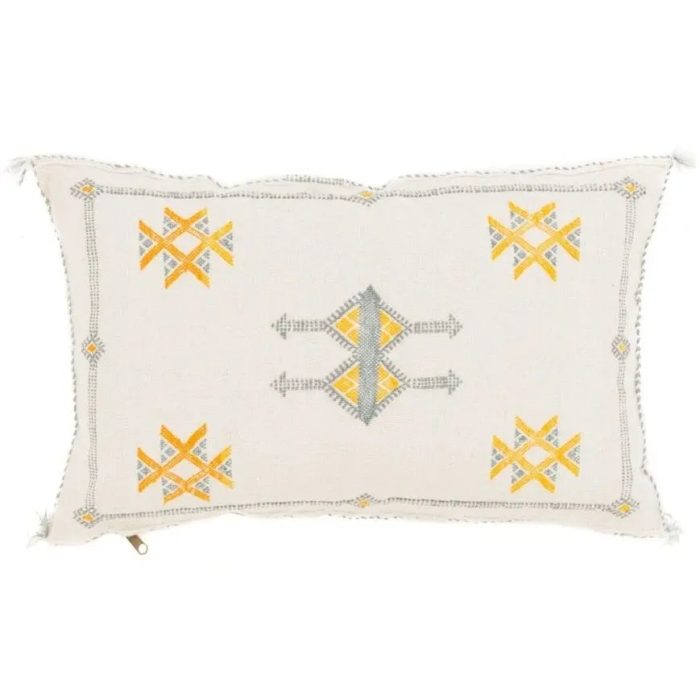 White Sabra Cover 60cm x 40cm Authentic Pillows