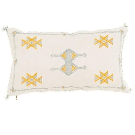 White Sabra Cover 60cm x 40cm Authentic Pillows