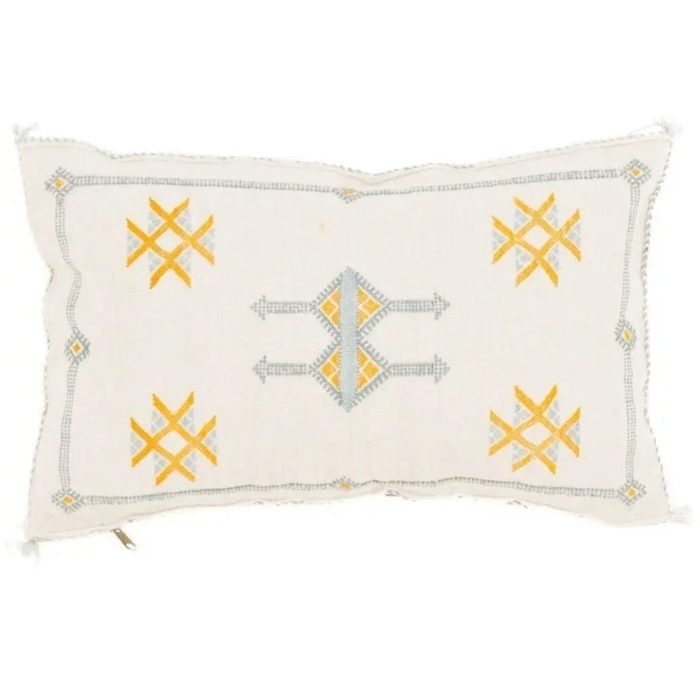 White Sabra Cover 60cm x 40cm Authentic Pillows