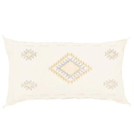 White Sabra Cover 60cm x 40cm Authentic Pillows