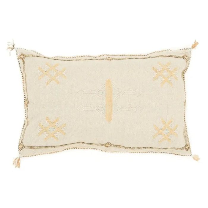 White Sabra Cover 60cm x 40cm Authentic Pillows