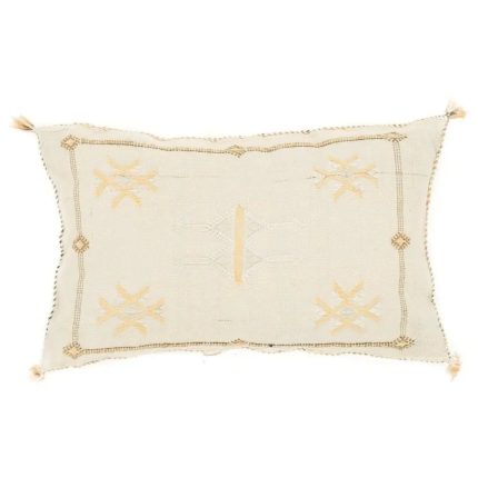 White Sabra Cover 60cm x 40cm Authentic Pillows