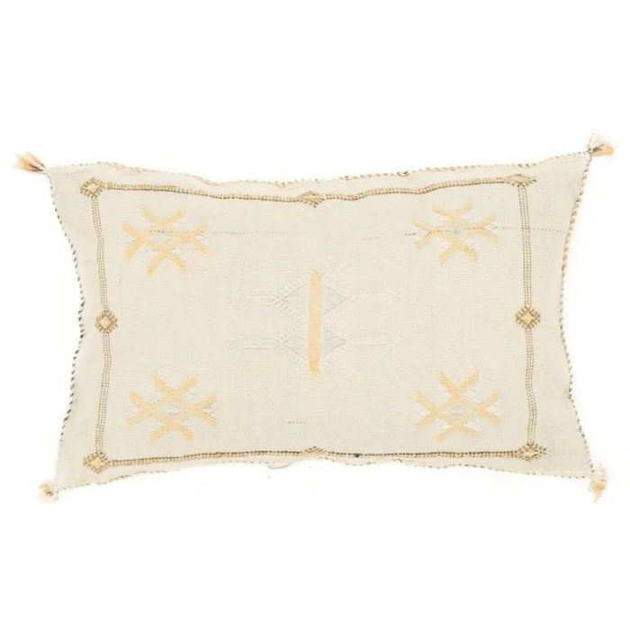 White Sabra Cover 60cm x 40cm Authentic Pillows