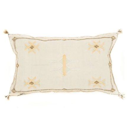 White Sabra Cover 60cm x 40cm Authentic Pillows