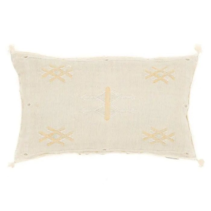 White Sabra Cover 60cm x 40cm Authentic Pillows