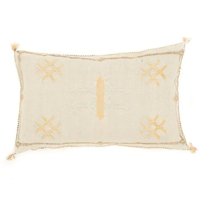 White Sabra Cover 60cm x 40cm Authentic Pillows