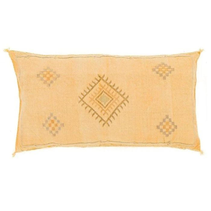 Yellow Sabra Cover 60cm x 40cm Authentic Pillows