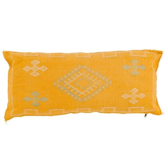 Yellow Sabra Cover 60cm x 40cm Authentic Pillows