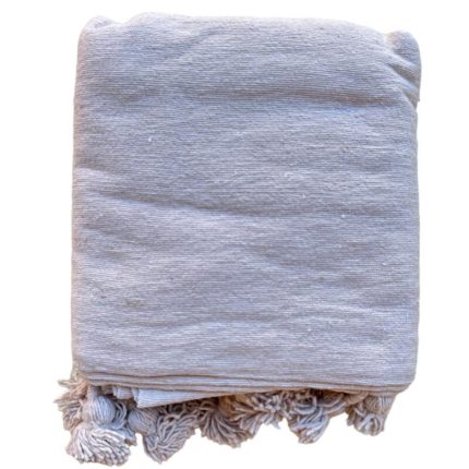 Beige Moroccan Blanket