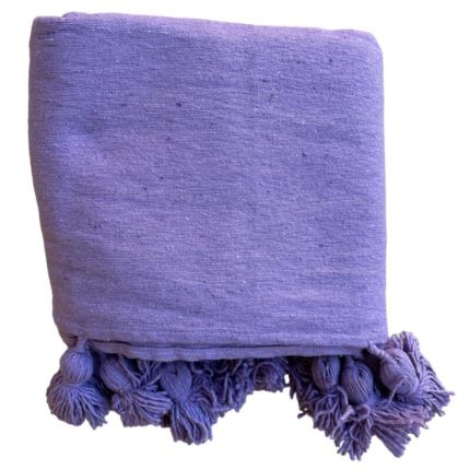 Violet Moroccan Blanket