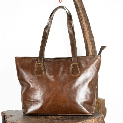 ESENCIA DEL ATLAS LEATHER BAG