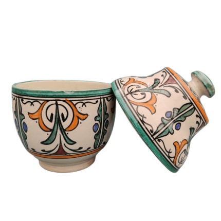 Moroccan Ceramic Bombonera Fes