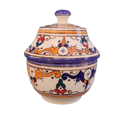 MOROCCAN CERAMIC BOMBONERA ASFI