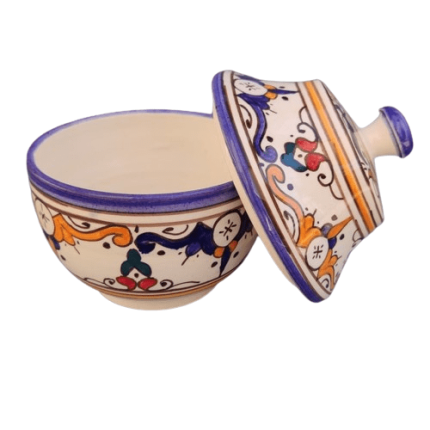 MOROCCAN CERAMIC BOMBONERA ASFI