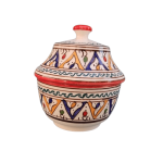 MOROCCAN CERAMIC BOMBONERA AMAZIGH