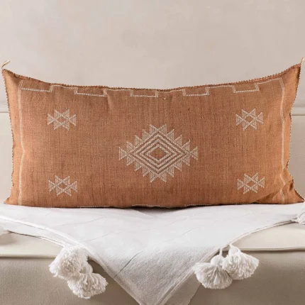 BROWN | CACTUS SILK CUSHION