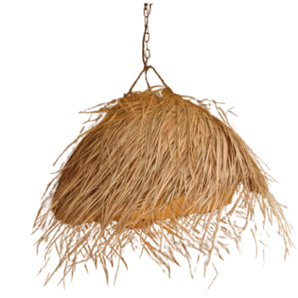 Raffia lamp – GLB-101240