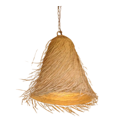 Raffia lamp – GLB-101229