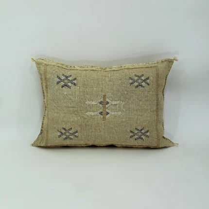 BEIGE | SILK CACTUS CUSHION