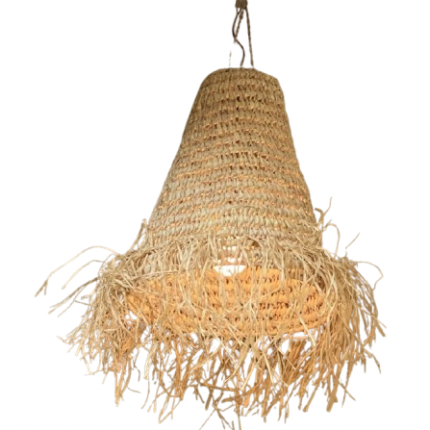 Raffia lamp – GLB-101241