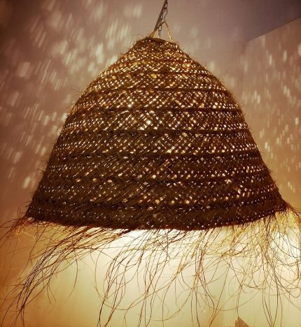 Natural Straw Maxi Lampshade