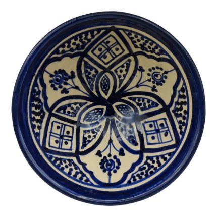 Bowl Plate Sauce Soup Ethnic Morocco Moroccan Ceramic Terracotta Diameter 15 cm