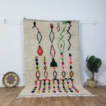 Beni Ourain Rug - Sakina | Authentic Moroccan Wool Rug for Boho Chic Decor