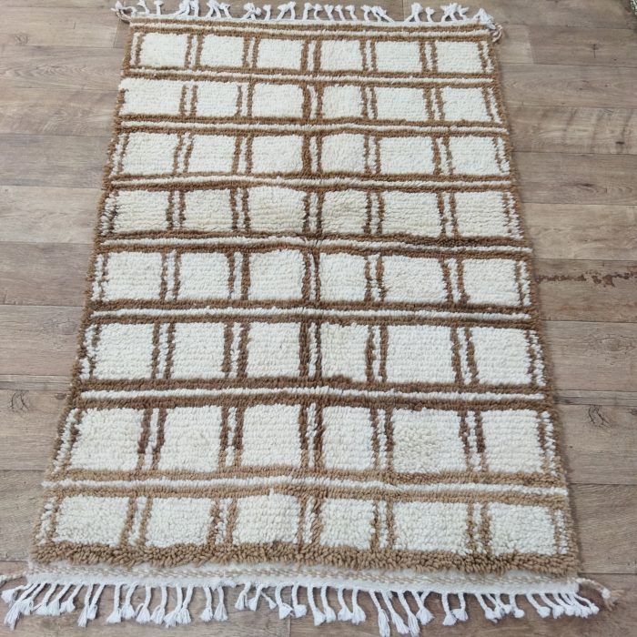 Beni Ourain Rug - Sara | Authentic Moroccan Wool Rug for Boho Chic Decor