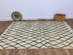 Beni Ourain Rug - Soundoss | Authentic Moroccan Wool Rug for Boho Chic Decor