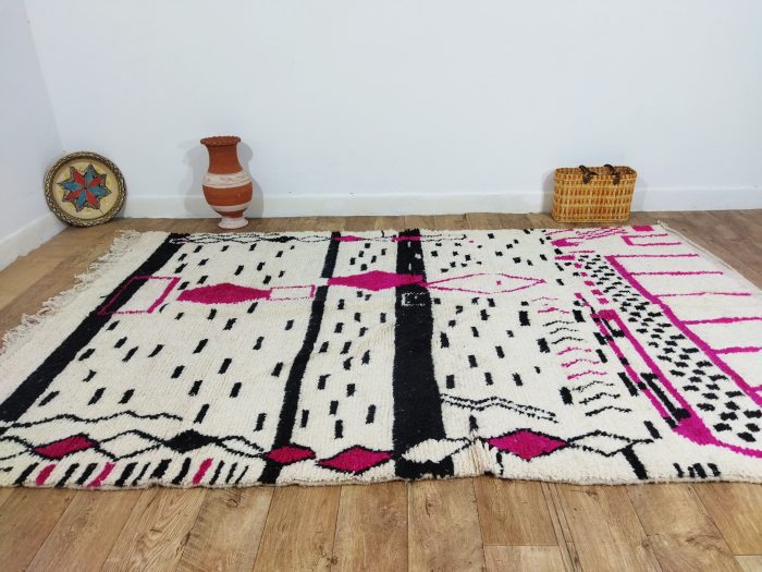 Beni Ourain Rug - Maria | Authentic Moroccan Wool Rug for Boho Chic Decor