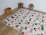 Beni Ourain Rug - Mariam | Authentic Moroccan Wool Rug for Boho Chic Decor