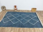 Beni Ourain Rug - Malak | Authentic Moroccan Wool Rug for Boho Chic Decor